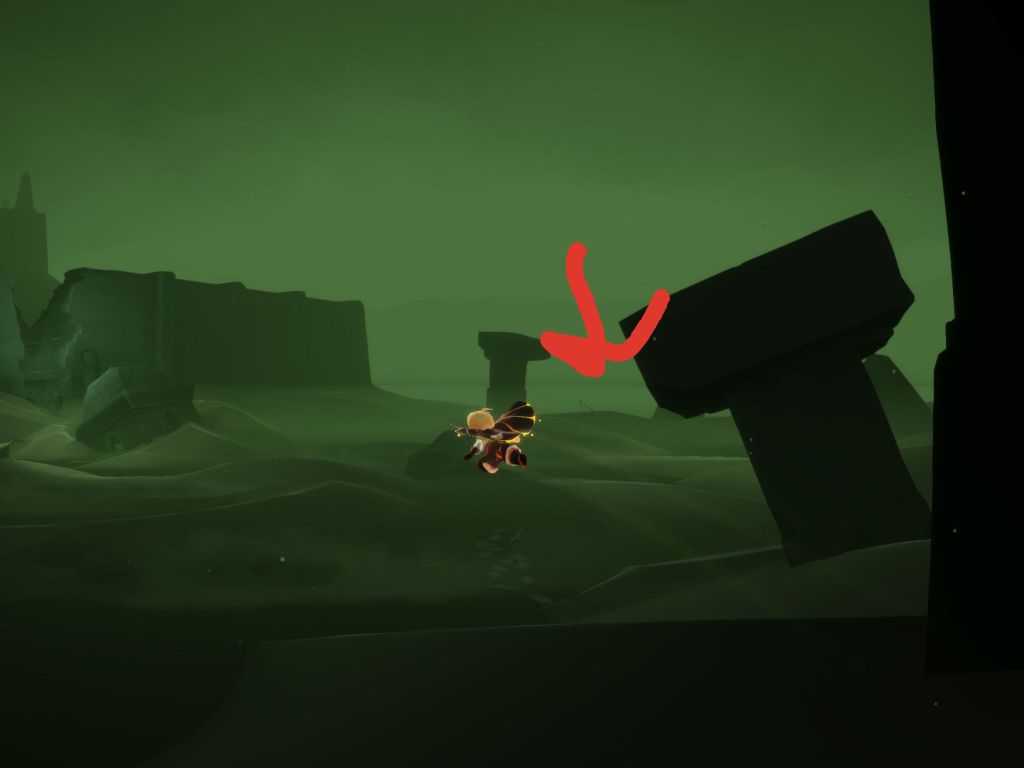 sky光遇墓土小金人位置在哪?