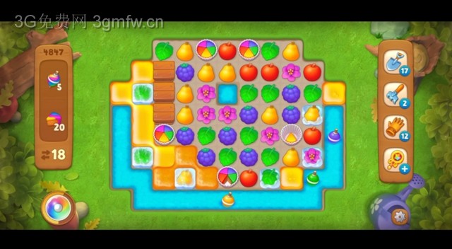 梦幻花园4847关怎么过? 梦幻花园攻略4847关