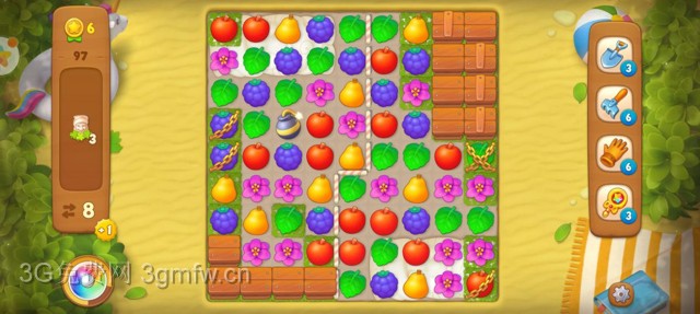 梦幻花园97关怎么过? 梦幻花园攻略97关