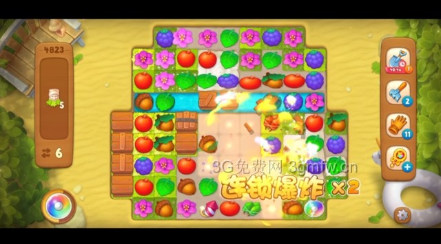 梦幻花园4823关怎么过? 梦幻花园攻略4823关