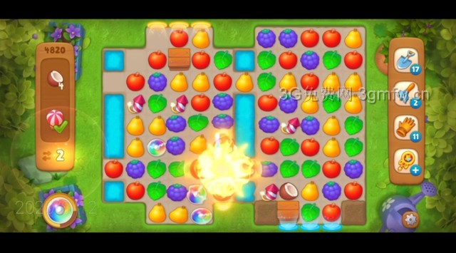 梦幻花园4820关怎么过? 梦幻花园攻略4820关