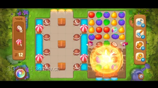 梦幻花园4820关怎么过? 梦幻花园攻略4820关