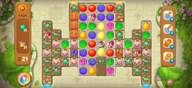 梦幻花园4434关怎么过? 梦幻花园攻略4434关