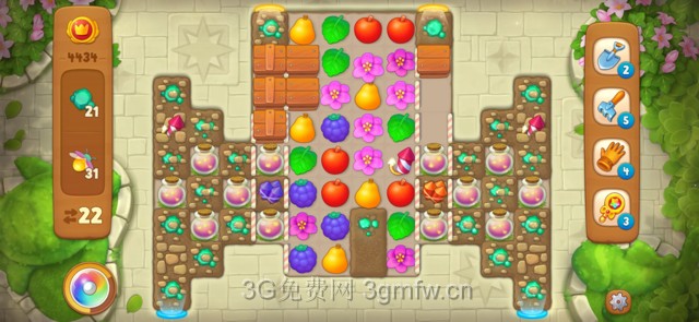 梦幻花园4434关怎么过? 梦幻花园攻略4434关