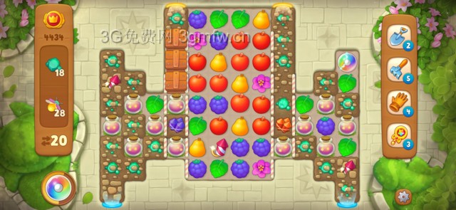 梦幻花园4434关怎么过? 梦幻花园攻略4434关