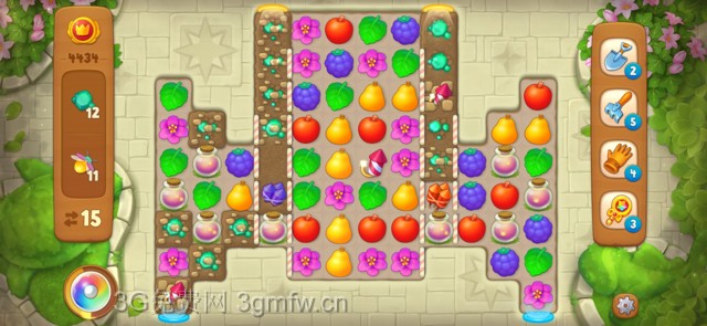 梦幻花园4434关怎么过? 梦幻花园攻略4434关