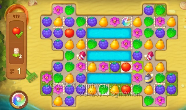 梦幻花园419关怎么过? 梦幻花园攻略419关