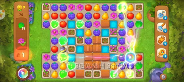 梦幻花园70关怎么过? 梦幻花园攻略70关