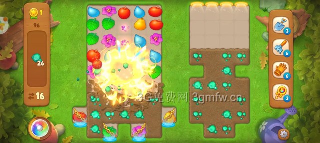 梦幻花园96关怎么过? 梦幻花园攻略96关