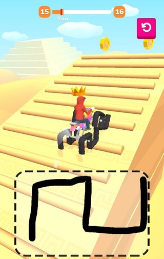 涂鸦骑士3d版21关怎么过?