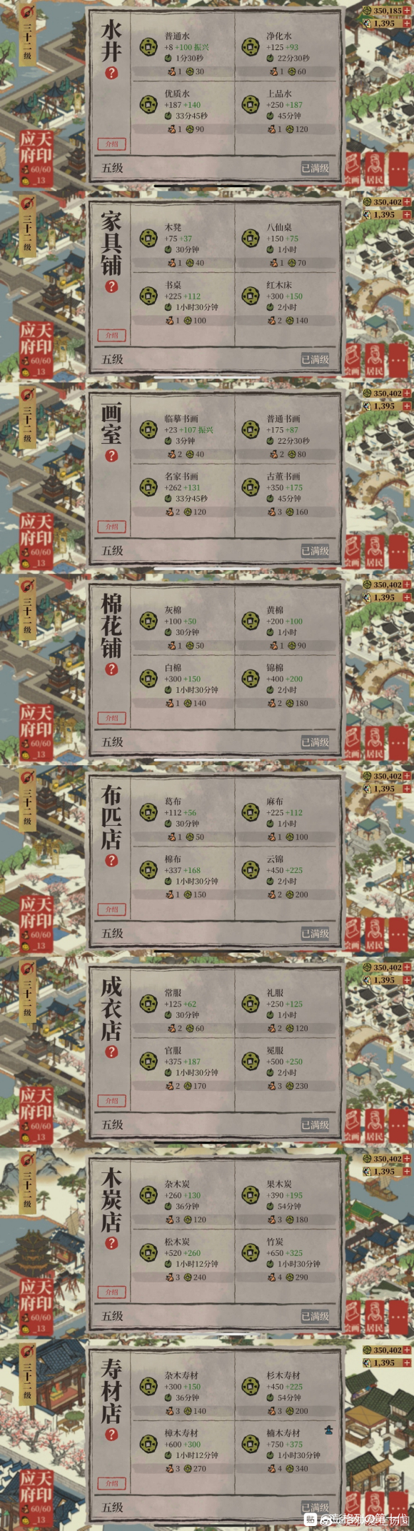 江南百景图应天府铜钱建筑怎么刷?