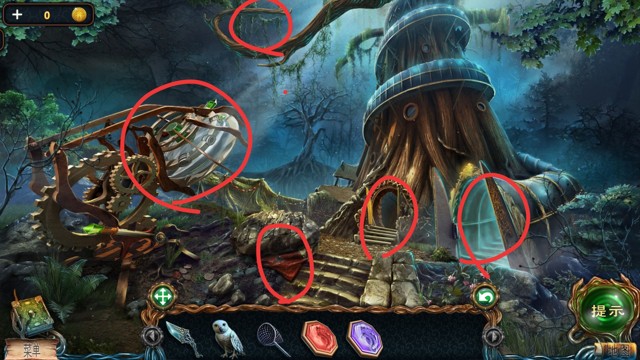 密室逃脱绝境系列4迷失森林《失落的领地1迷失森林》图文攻略