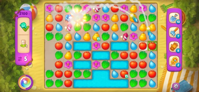 梦幻花园第2100关怎么过? 梦幻花园攻略第2100关