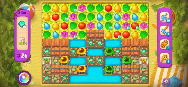 梦幻花园第2100关怎么过? 梦幻花园攻略第2100关