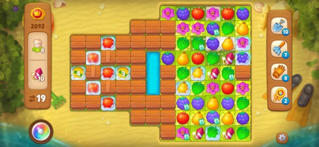 梦幻花园第2092关怎么过? 梦幻花园攻略第2092关