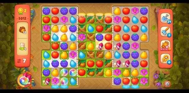 梦幻花园第5012关怎么过? 梦幻花园攻略第5012关