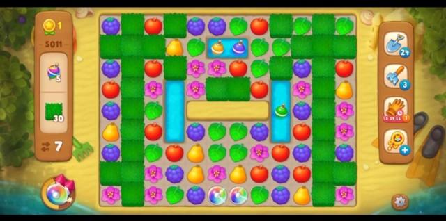 梦幻花园第5011关怎么过? 梦幻花园攻略第5011关