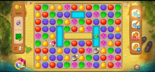 梦幻花园第5011关怎么过? 梦幻花园攻略第5011关