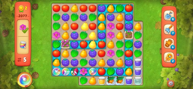 梦幻花园第2077关怎么过? 梦幻花园攻略第2077关