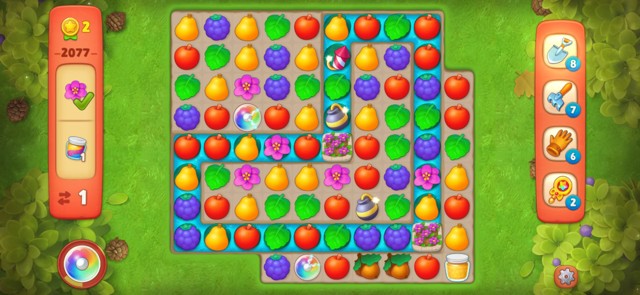 梦幻花园第2077关怎么过? 梦幻花园攻略第2077关