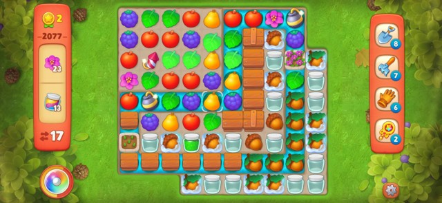 梦幻花园第2077关怎么过? 梦幻花园攻略第2077关