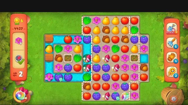 梦幻花园第4437关怎么过? 梦幻花园攻略第4437关