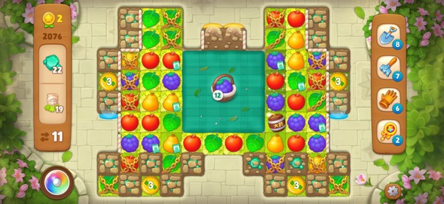 梦幻花园第2076关怎么过? 梦幻花园攻略第2076关