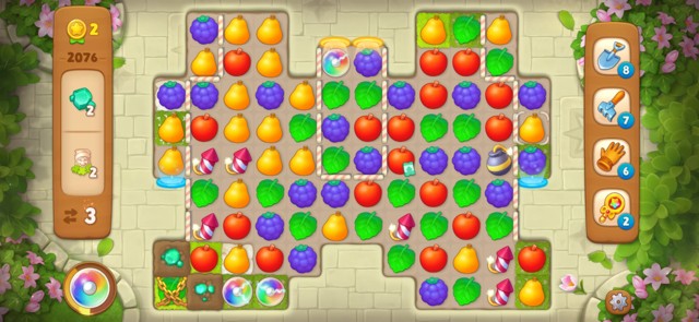 梦幻花园第2076关怎么过? 梦幻花园攻略第2076关