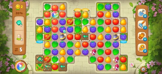 梦幻花园第2076关怎么过? 梦幻花园攻略第2076关