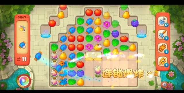 梦幻花园第5069关怎么过? 梦幻花园攻略第5069关