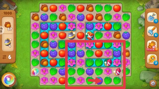 梦幻花园第1000关怎么过? 梦幻花园攻略第1000关