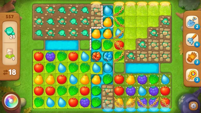 梦幻花园第557关怎么过? 梦幻花园攻略第557关