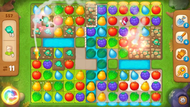 梦幻花园第557关怎么过? 梦幻花园攻略第557关