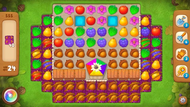 梦幻花园第555关怎么过? 梦幻花园攻略第555关