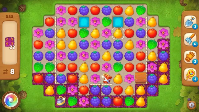 梦幻花园第555关怎么过? 梦幻花园攻略第555关