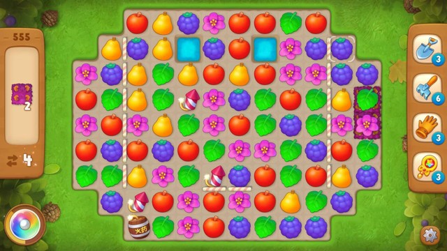 梦幻花园第555关怎么过? 梦幻花园攻略第555关