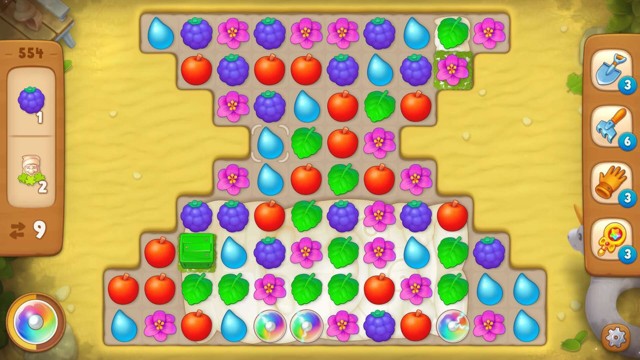 梦幻花园第554关怎么过? 梦幻花园攻略第554关