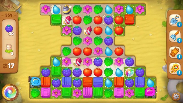 梦幻花园第554关怎么过? 梦幻花园攻略第554关