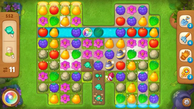 梦幻花园第552关怎么过? 梦幻花园攻略第552关