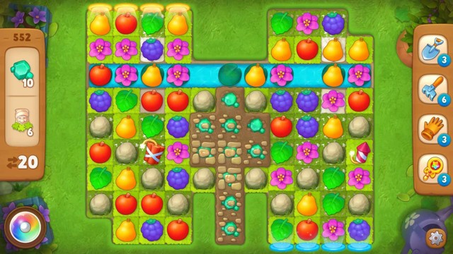 梦幻花园第552关怎么过? 梦幻花园攻略第552关