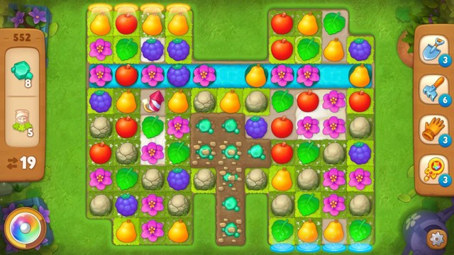 梦幻花园第552关怎么过? 梦幻花园攻略第552关