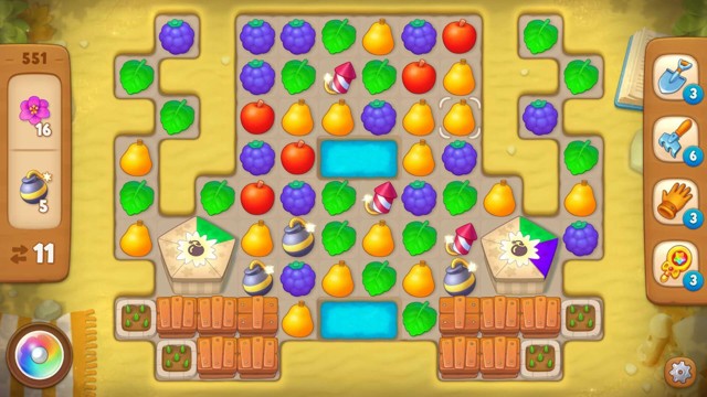 梦幻花园第551关怎么过? 梦幻花园攻略第551关