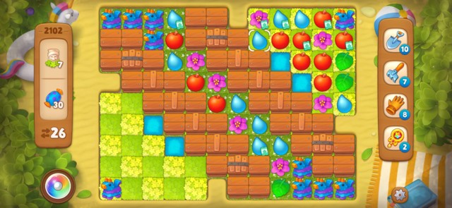 梦幻花园第2102关怎么过? 梦幻花园攻略第2102关