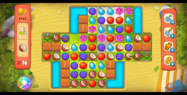 梦幻花园第5143关怎么过? 梦幻花园攻略第5143关