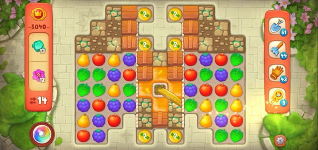 梦幻花园第5040关怎么过? 梦幻花园攻略第5040关