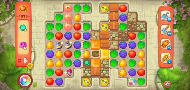 梦幻花园第5040关怎么过? 梦幻花园攻略第5040关