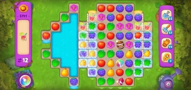 梦幻花园第5141关怎么过? 梦幻花园攻略第5141关