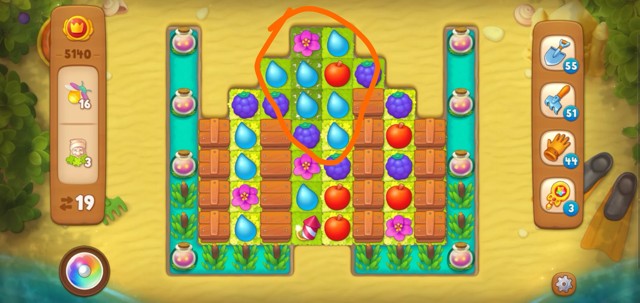 梦幻花园第5140关怎么过? 梦幻花园攻略第5140关