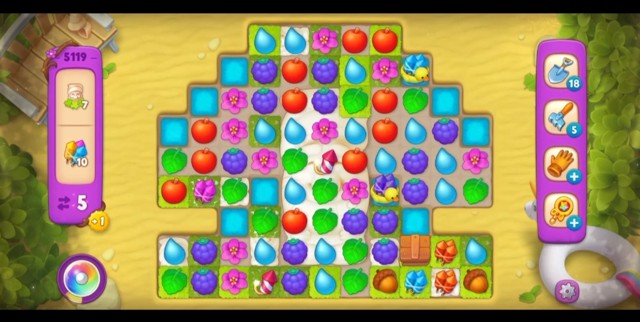 梦幻花园第5119关怎么过? 梦幻花园攻略第5119关