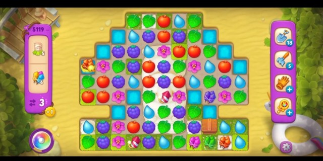 梦幻花园第5119关怎么过? 梦幻花园攻略第5119关